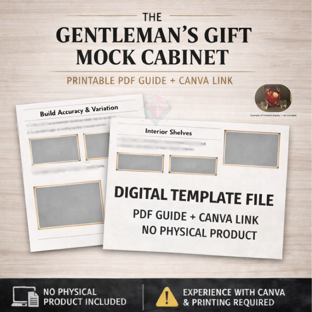 Gentlemen’s Cabinet Template