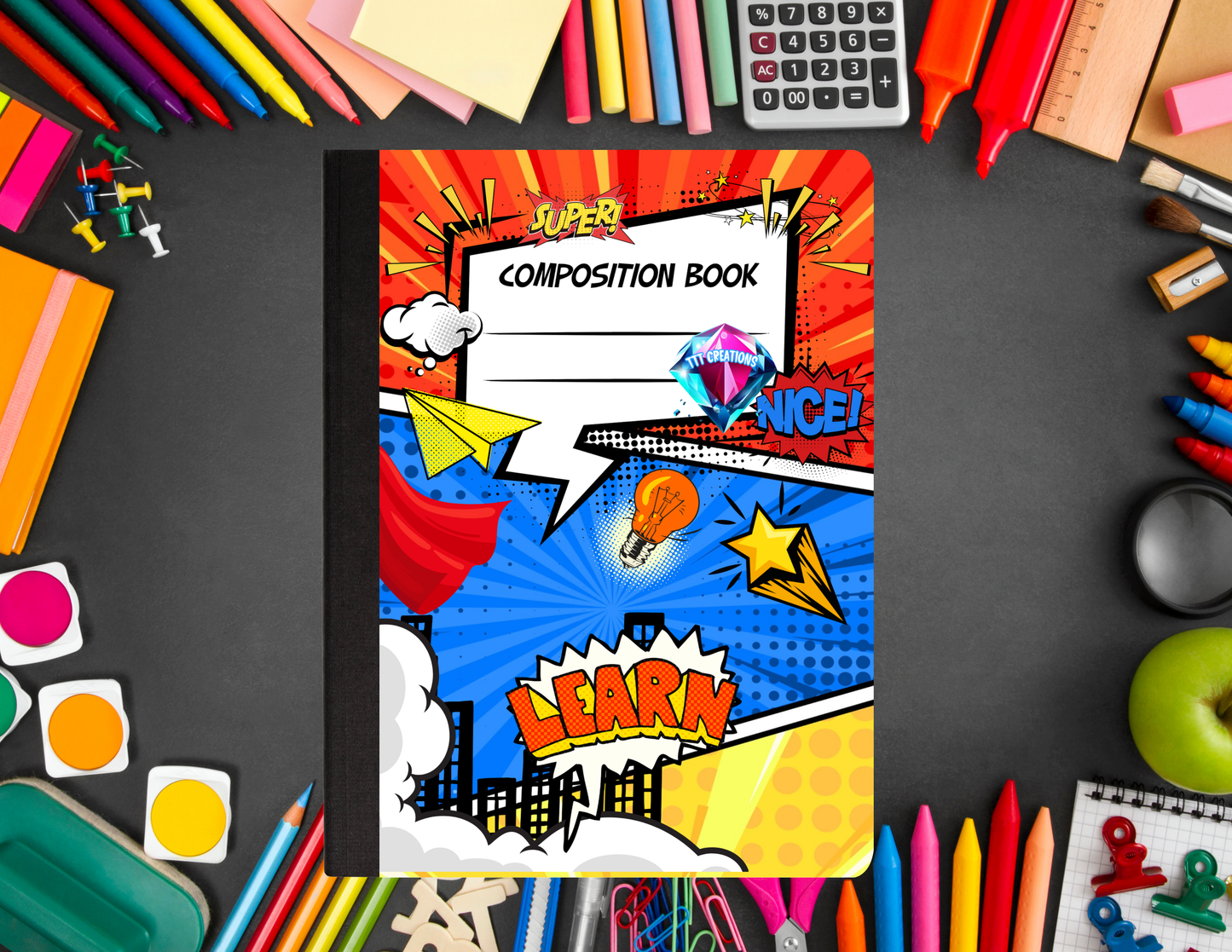 Custom Composition Notebooks
