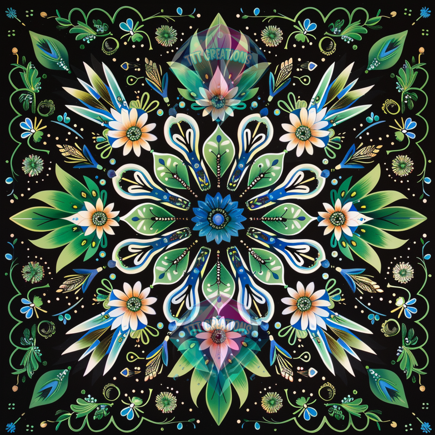 Origami Backgrounds PNG Bundle | 4 Digital Designs with Resell Rights