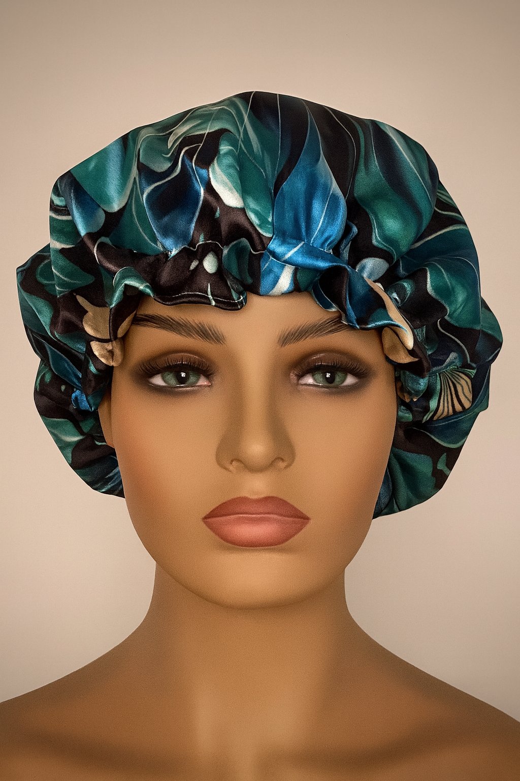 Custom Reversible Satin Bonnet – Add Your Photo, Text or Design
 Satin Hair Bonnet | Medium, Large, XL | Double-Sided Protective Sleep Cap
