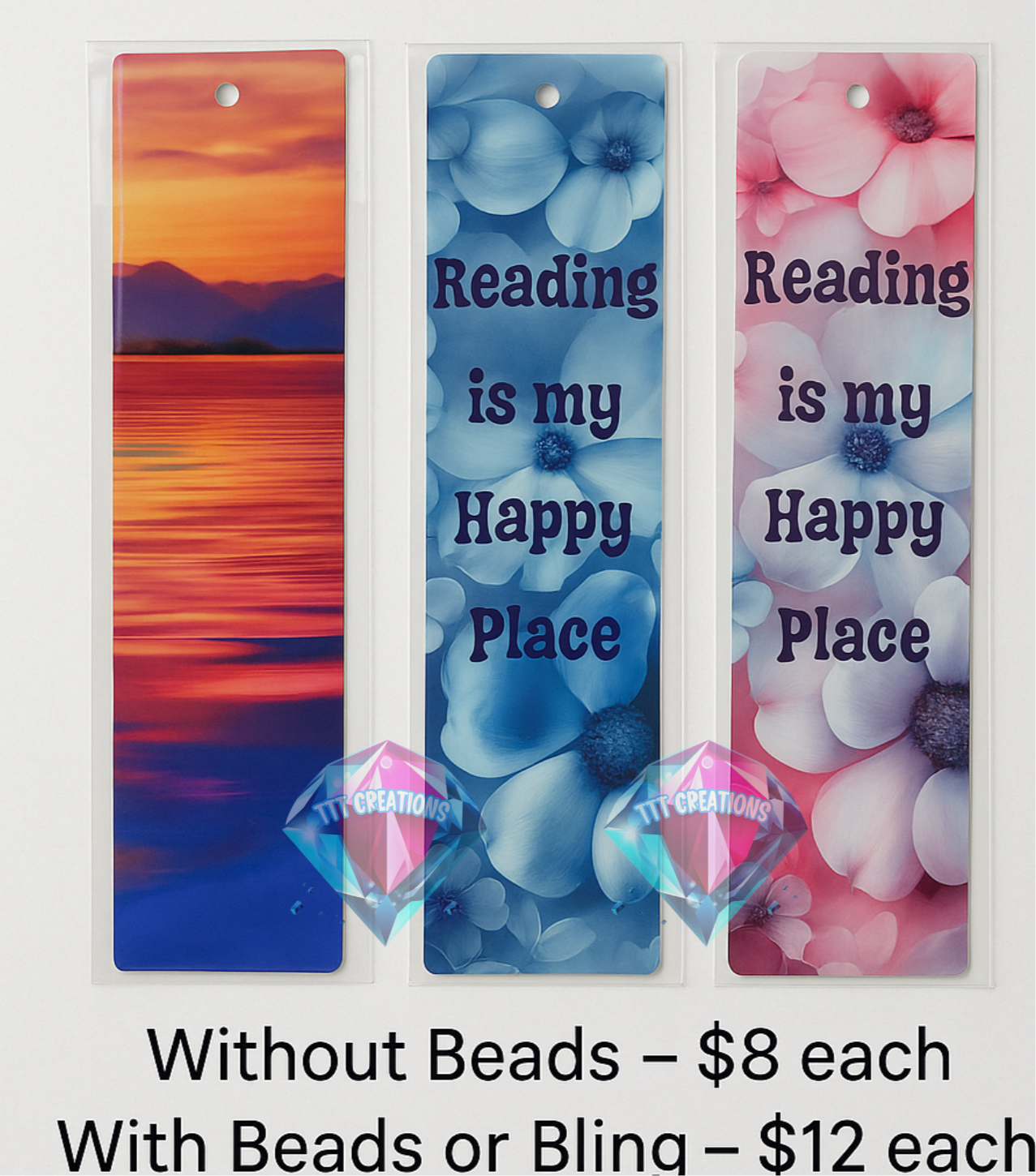 Custom Metal Bookmarks – Personalized Gifts