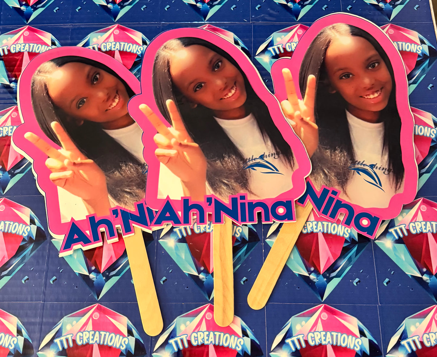 Custom Grad Fans Bundle of 6