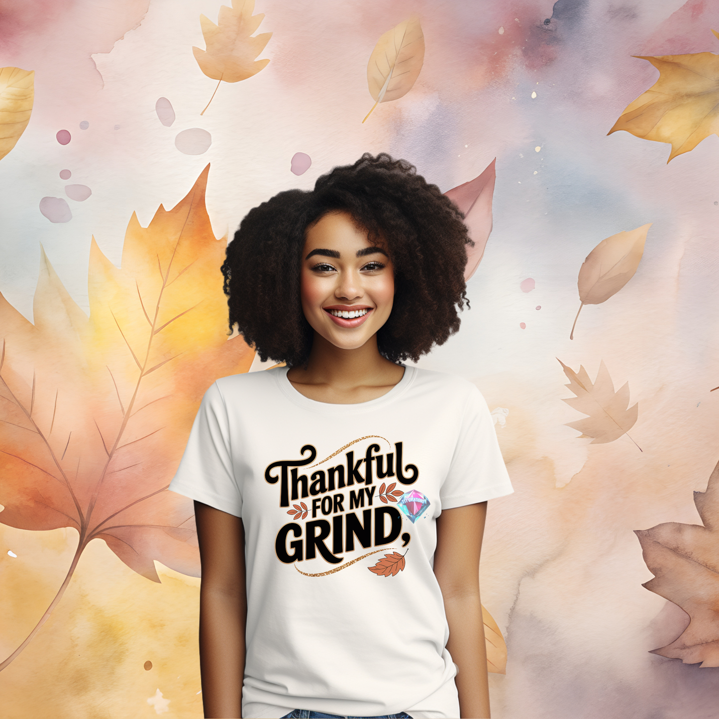 Thankful for the Hustle – 10 PNG Bundle | Fall Motivational Sublimation Designs | Instant Download