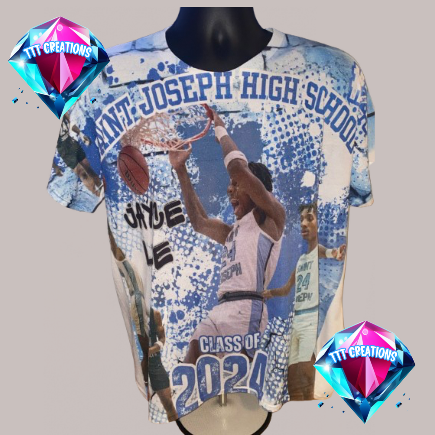 custom 3d all over tshirt