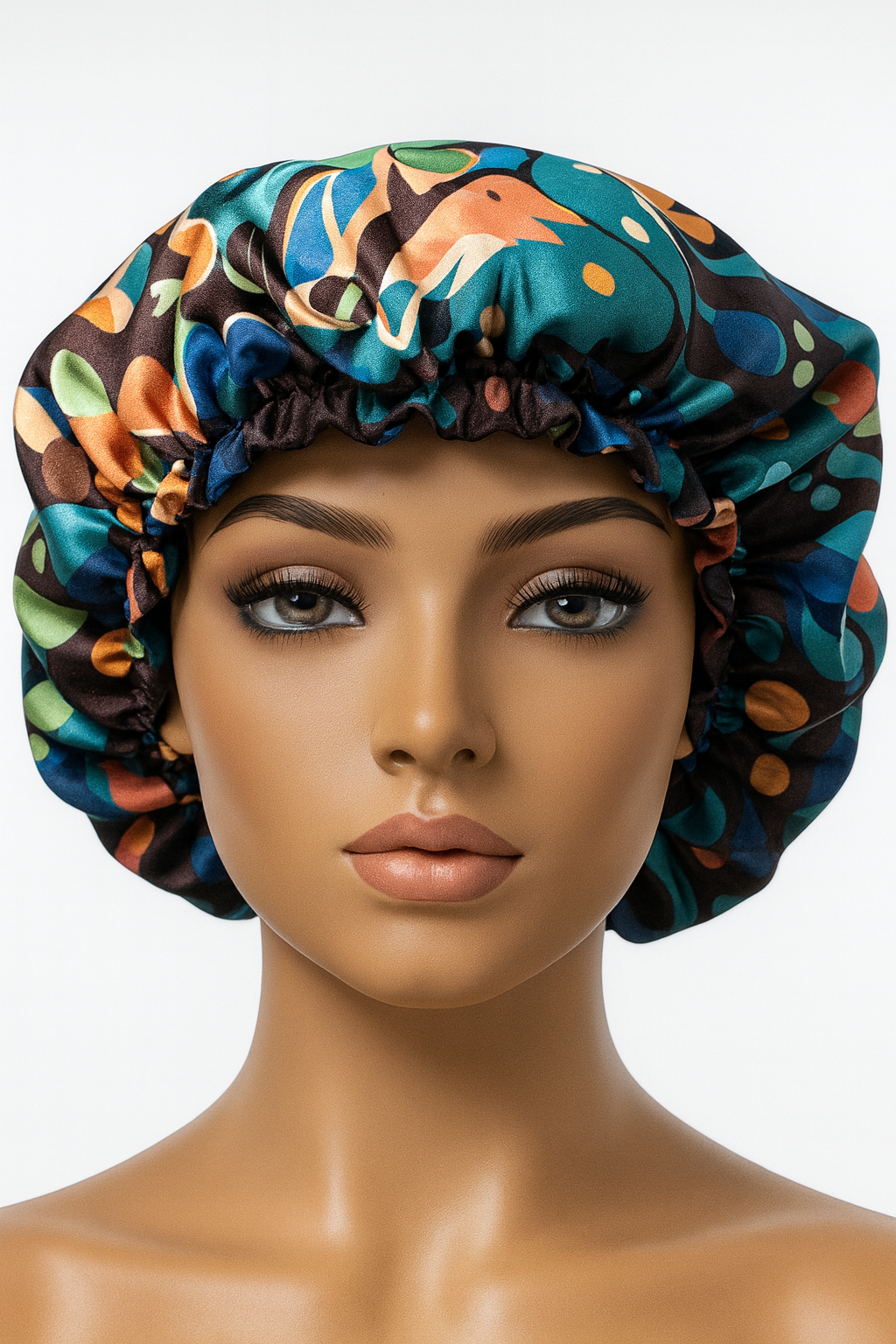 Custom Reversible Satin Bonnet – Add Your Photo, Text or Design
 Satin Hair Bonnet | Medium, Large, XL | Double-Sided Protective Sleep Cap