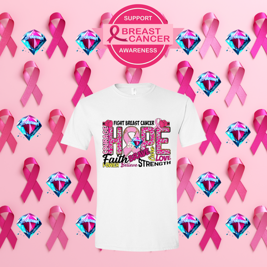 hope white tshirt