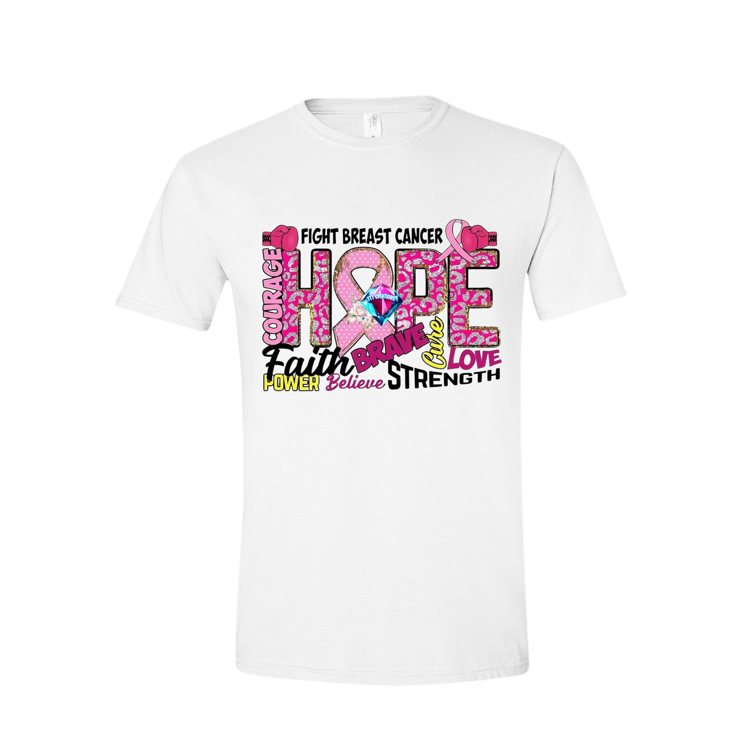 hope white tshirt