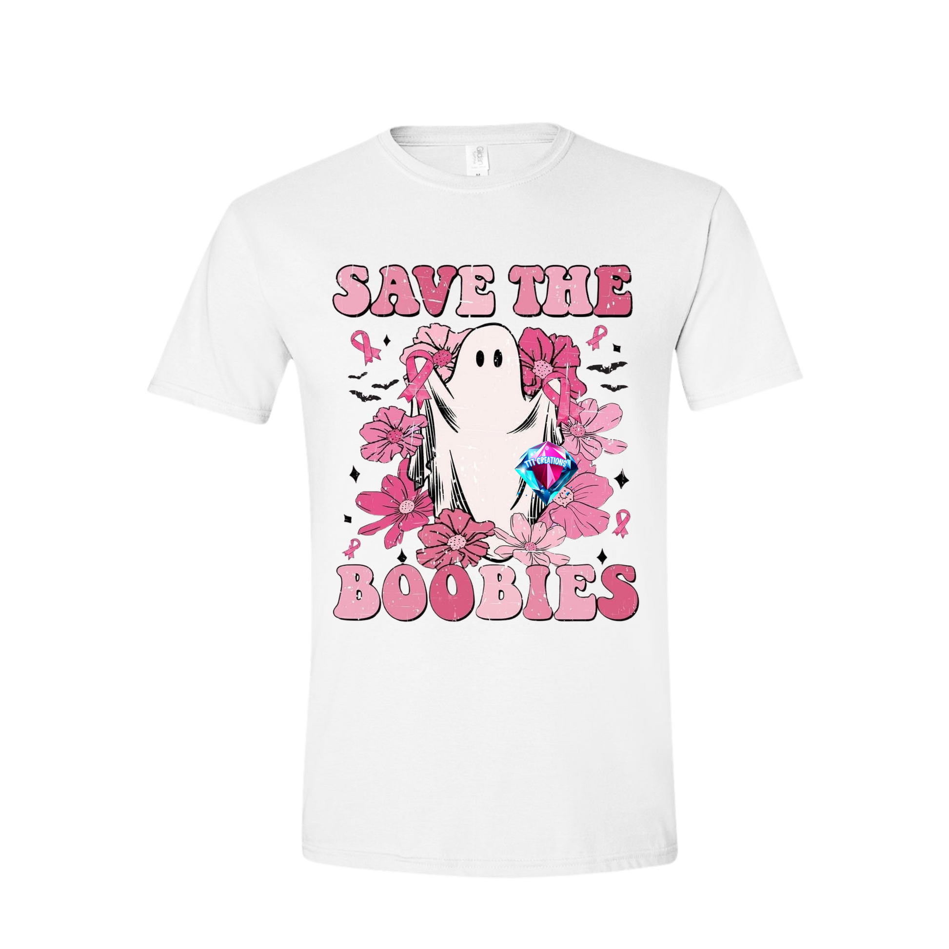 save the boobies tshirt