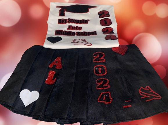 customized senior jacket set