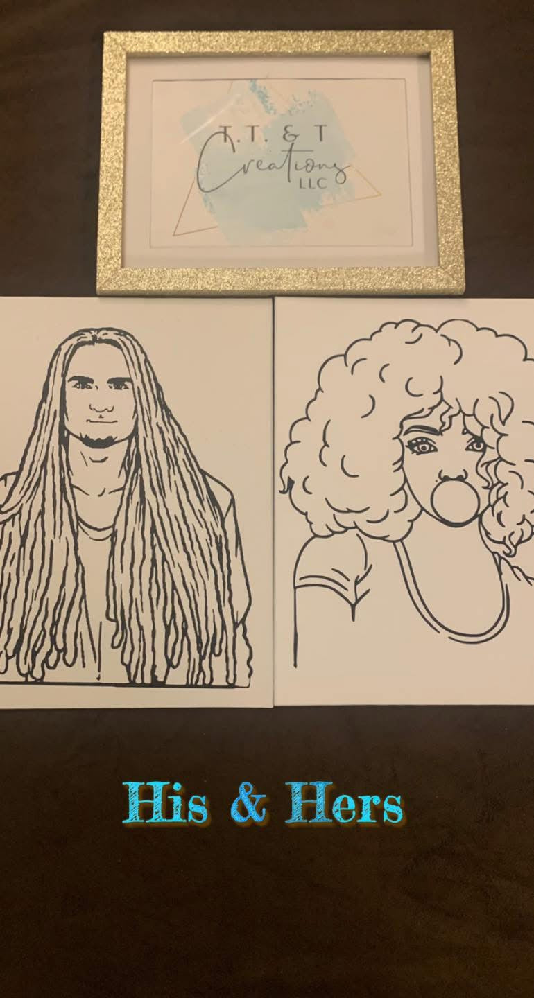 Canvas (At home sip & paint sets)