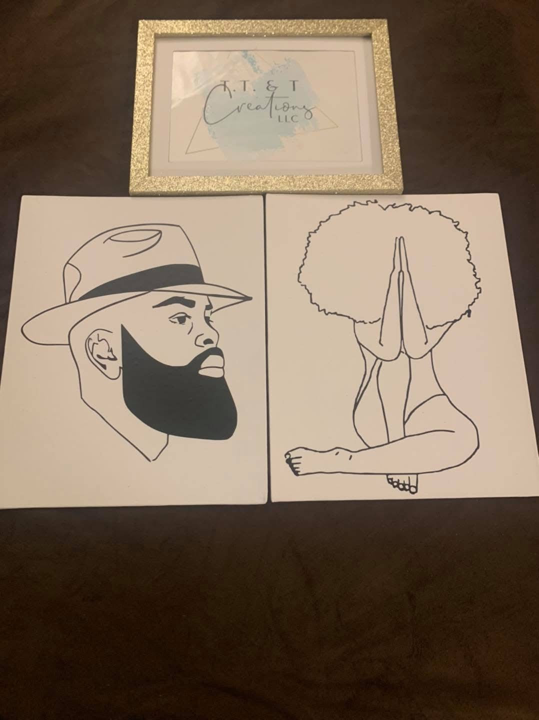 Canvas (At home sip & paint sets)