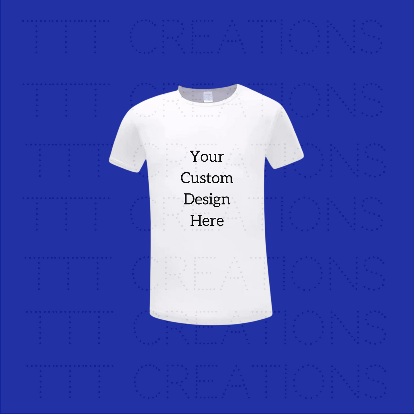 custom tshirt white