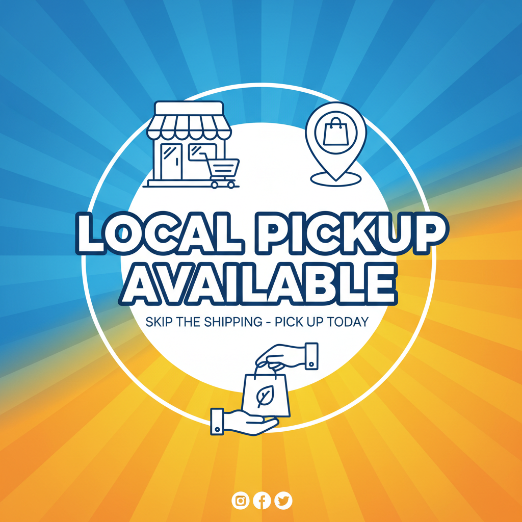 Local Pick-Up Only