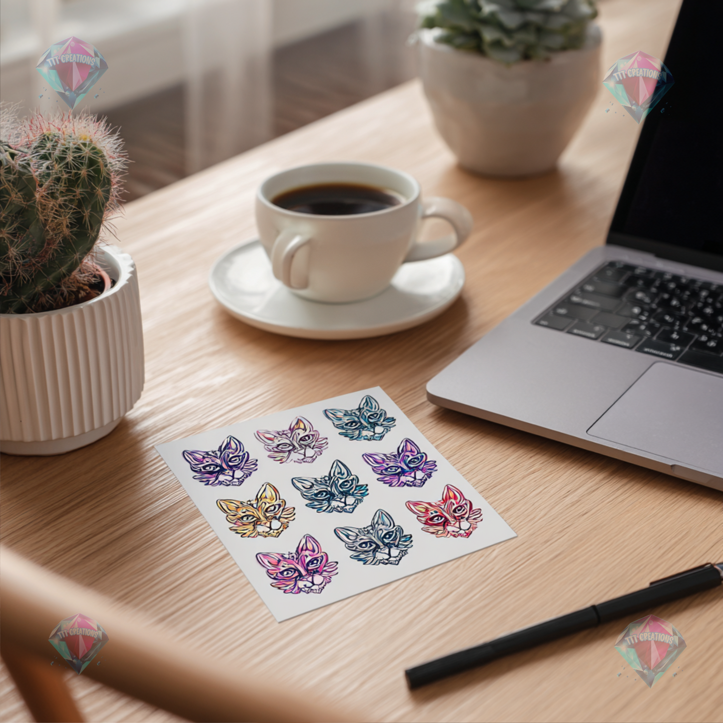 Custom Stickers (Standard Size Sheet)
