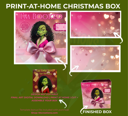 Christmas Eve Box – Print-At-Home Art Digital Template