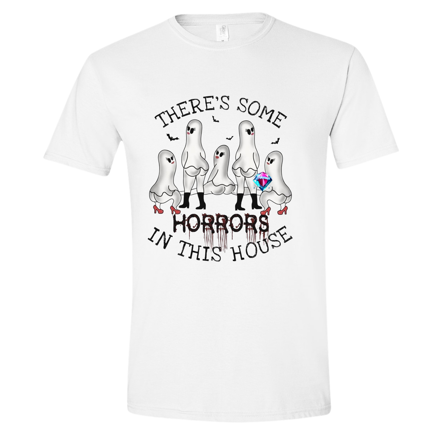 There’s Some Horrors in This House T-shirt (Plus Size)