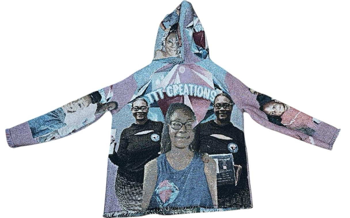 Custom Tapestry Hooded Sweatshirt