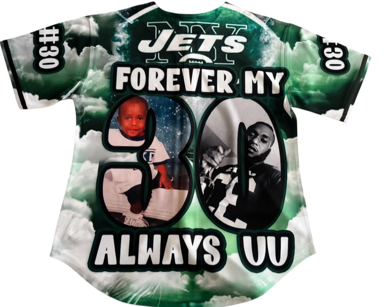 Adult Custom Jersey – Front & Back Design (Fully Personalized)