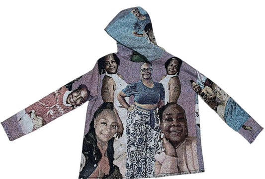 Custom Tapestry Hooded Sweatshirt