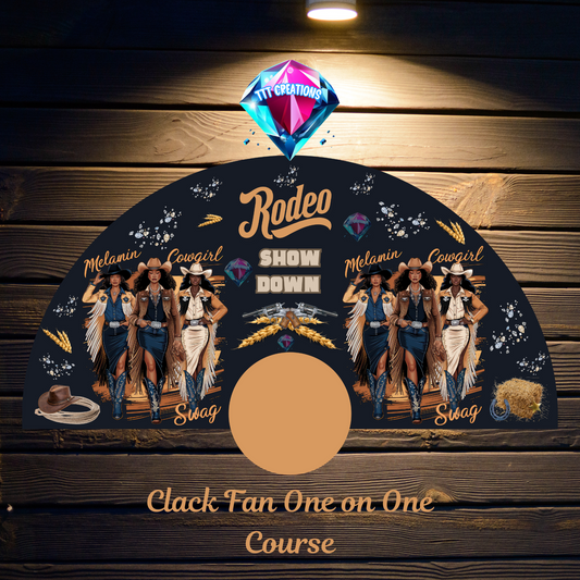 One on One Folding Clack Fan Virtual Course